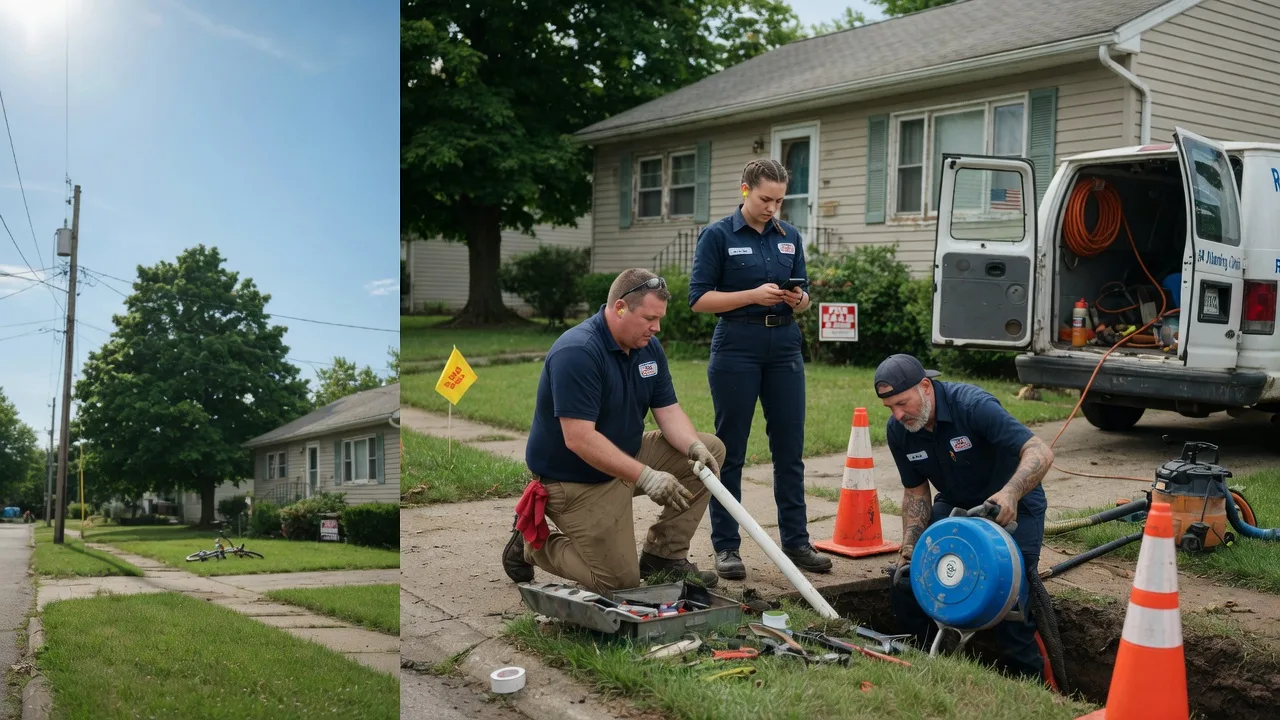 Sewer Line Repair in Glen Dale, WV near me